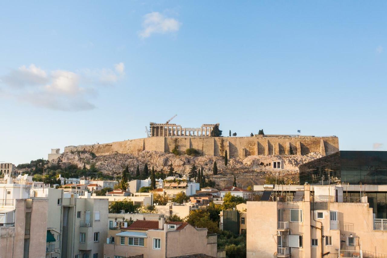 Classy And Stylish Private Apartment At Acropolis Museum Metro Station Athene Buitenkant foto